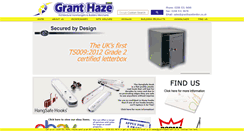 Desktop Screenshot of granthazelondon.co.uk